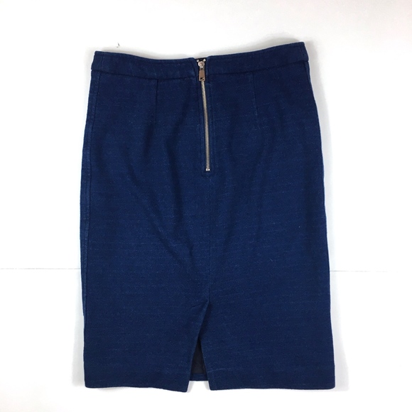 Nanette Lepore Royal Blue Knit Pencil Skirt sz 6 - Picture 4 of 9